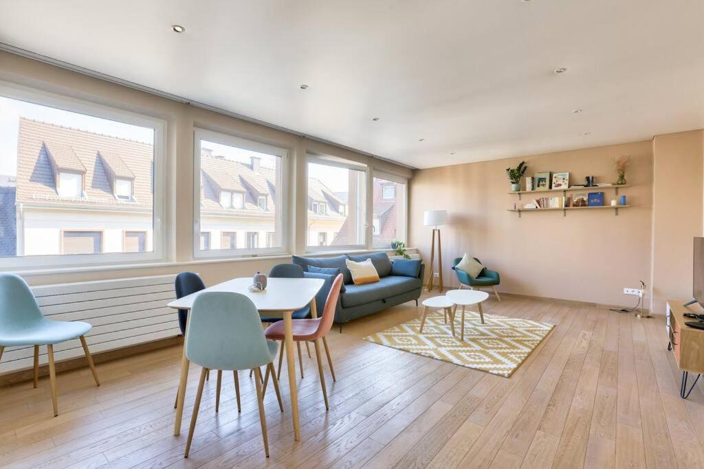 Appartement Spacieux Au Coeur De Страсбург Екстер'єр фото